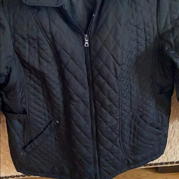 DETAILS INTL Black ladies jacket 1X plus size - Picture 2 of 6